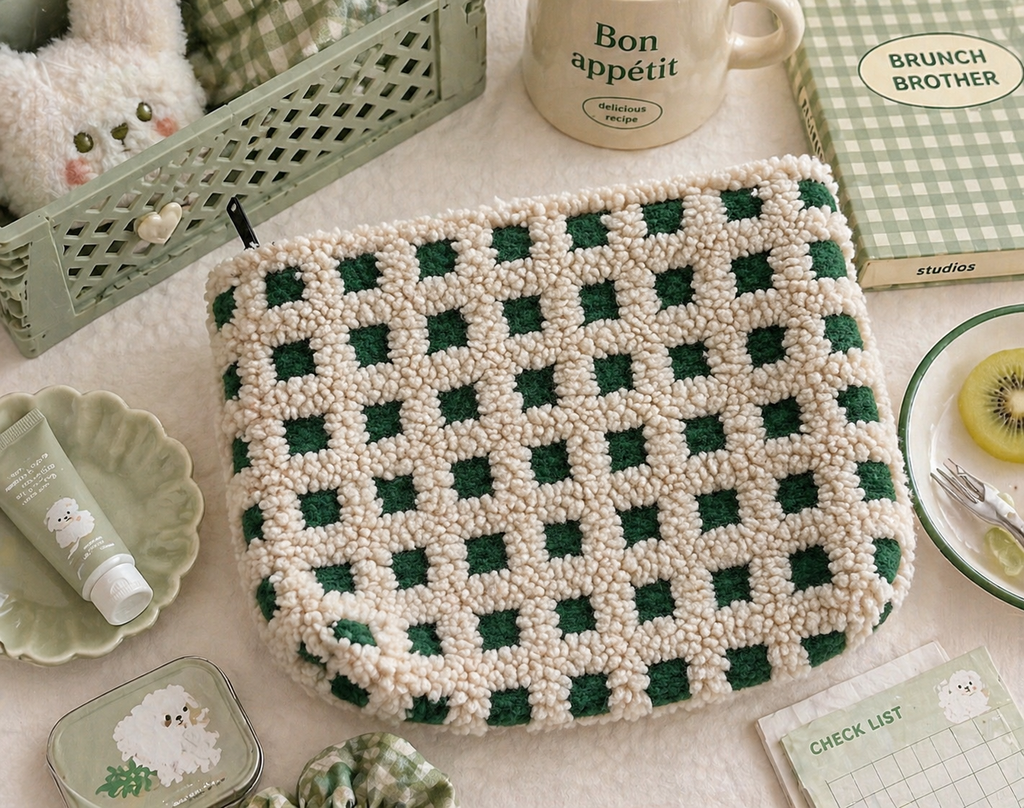 Waffle Cloud Pouch