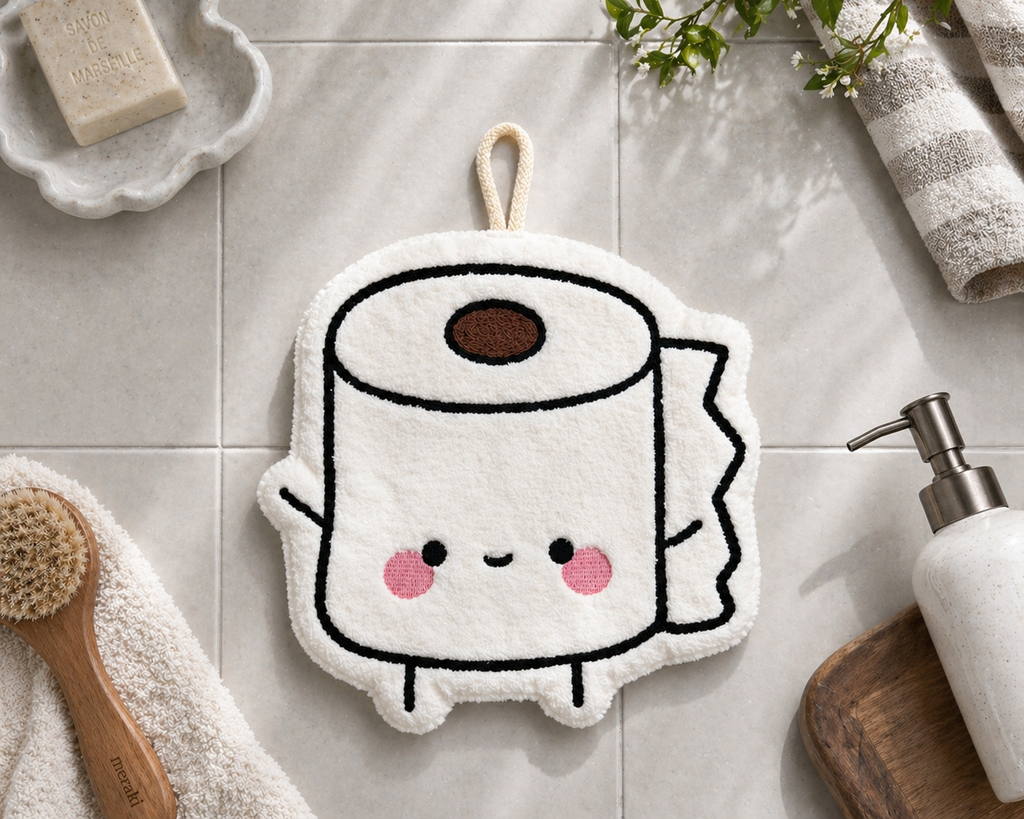 Roll & Poof Hand Towel