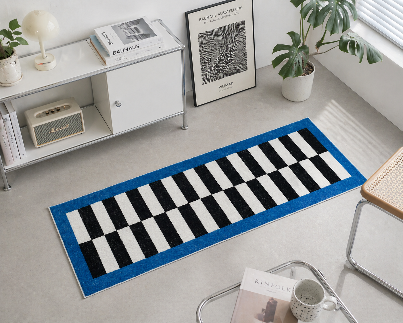 Retro Gridline Rug