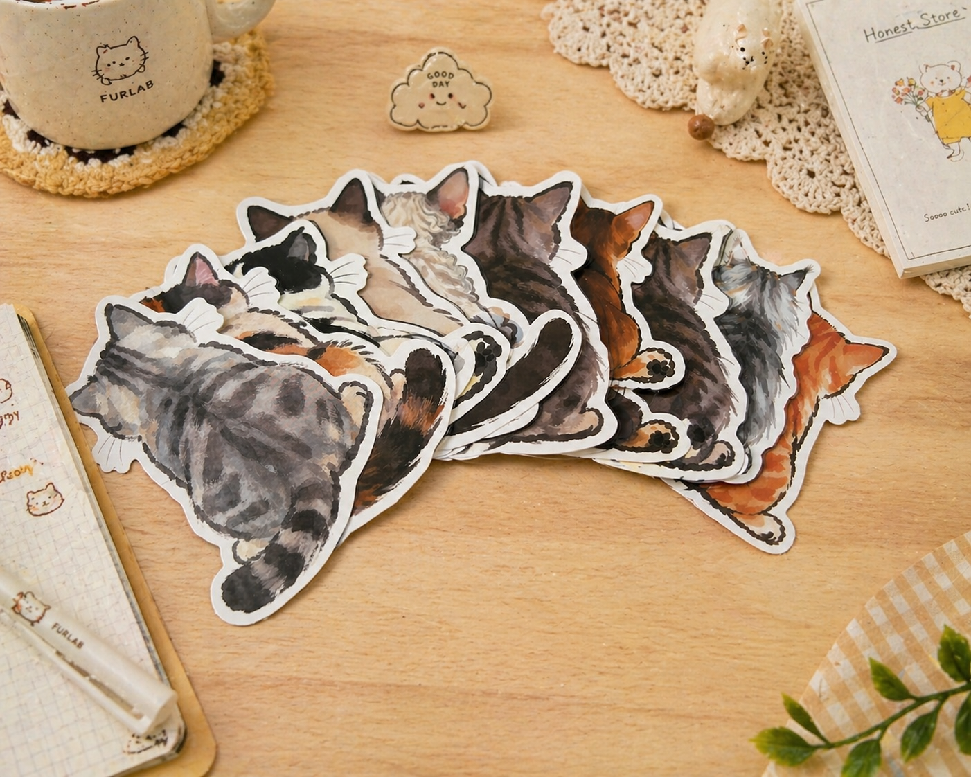 Cat Butt Club Postcards