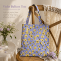 Violet Balloon Tote
