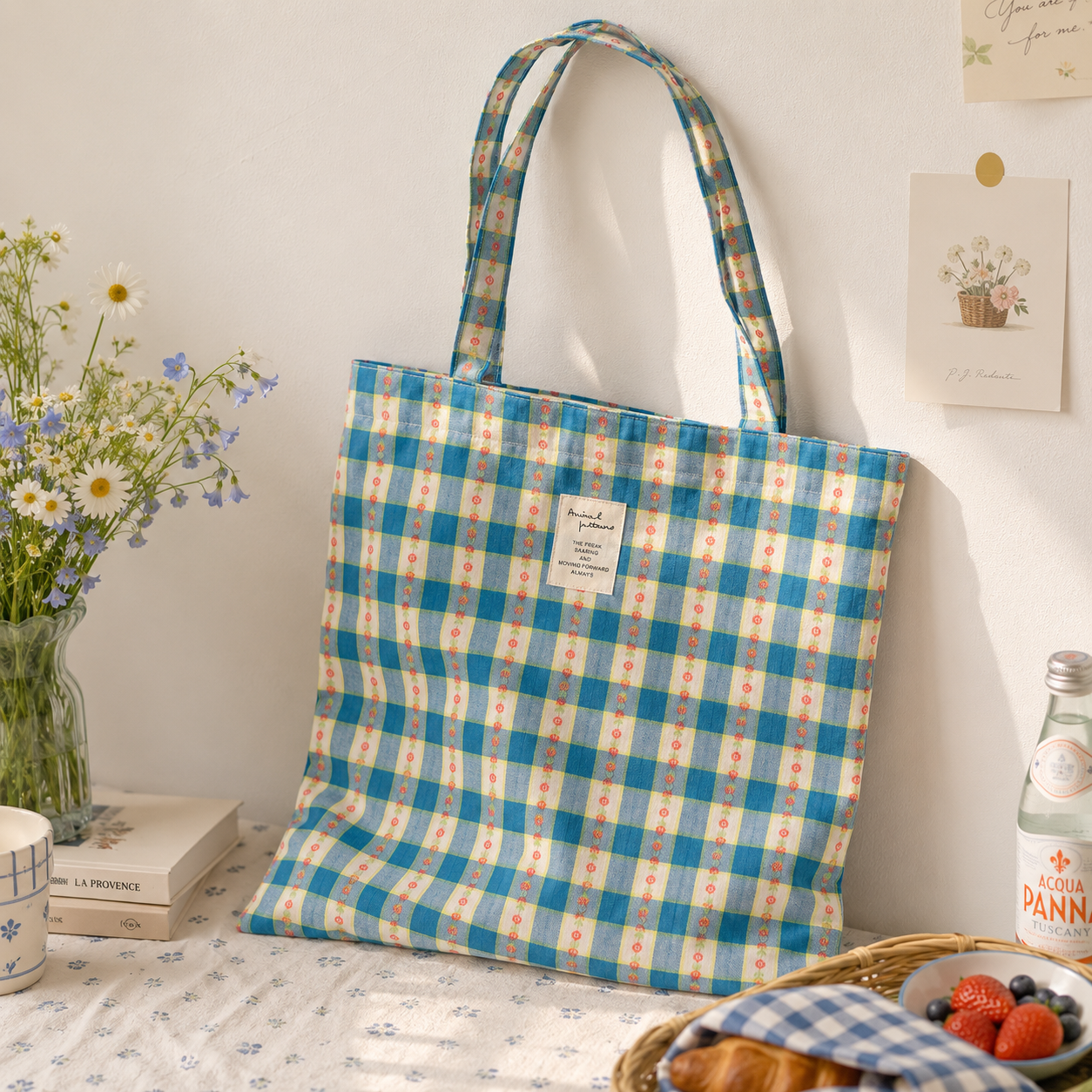 Bluebell Picnic Tote
