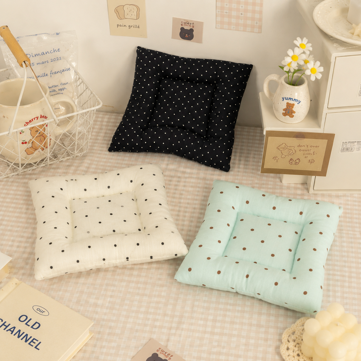 Polka Puff Coaster