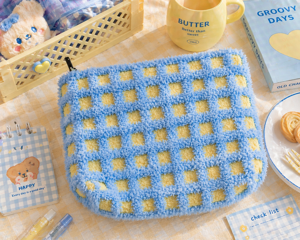 Waffle Cloud Pouch