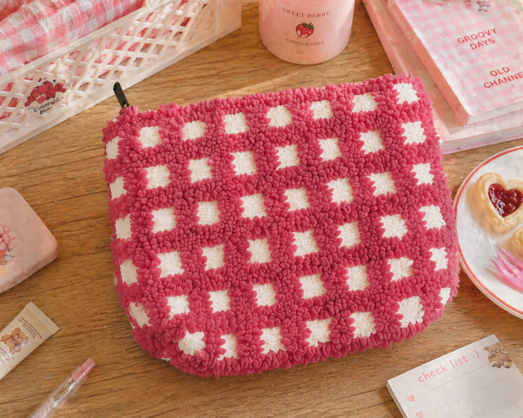 Waffle Cloud Pouch