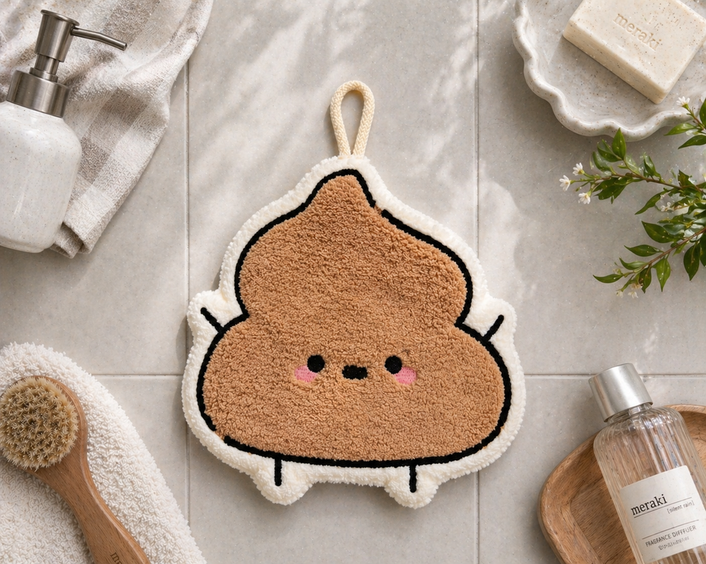 Roll & Poof Hand Towel