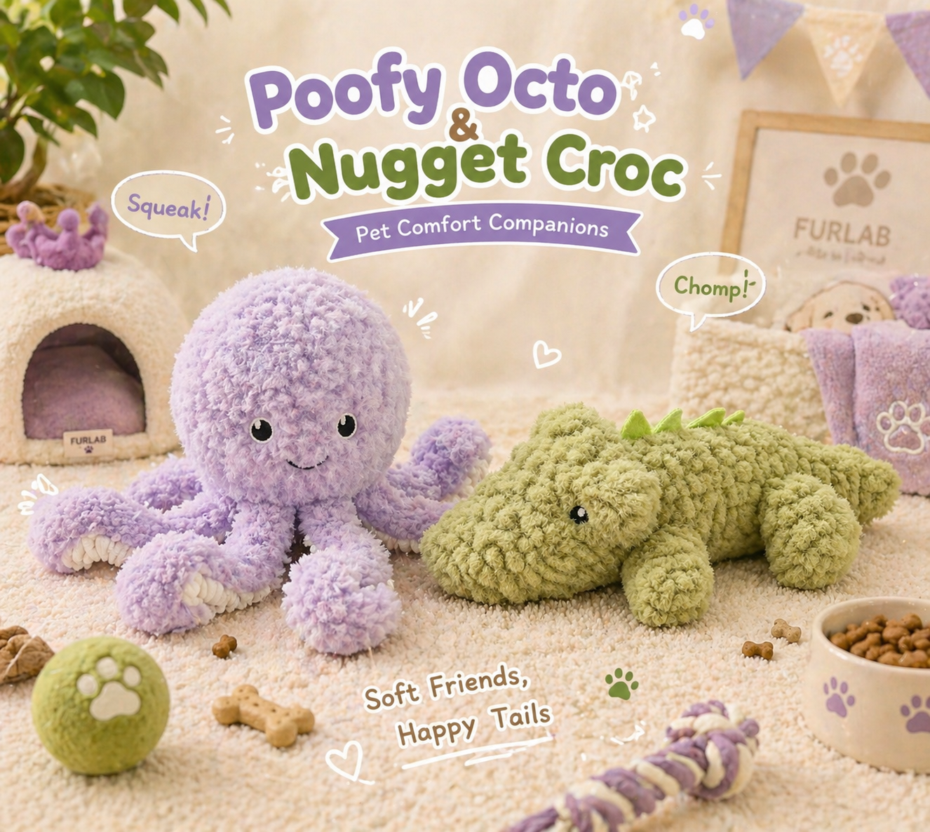 Pet Comfort Companion Toy