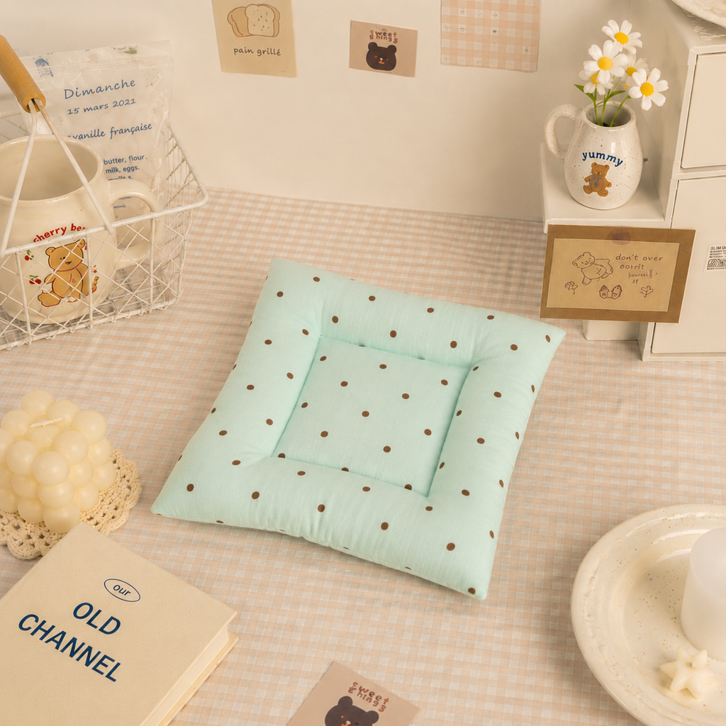 Polka Puff Coaster