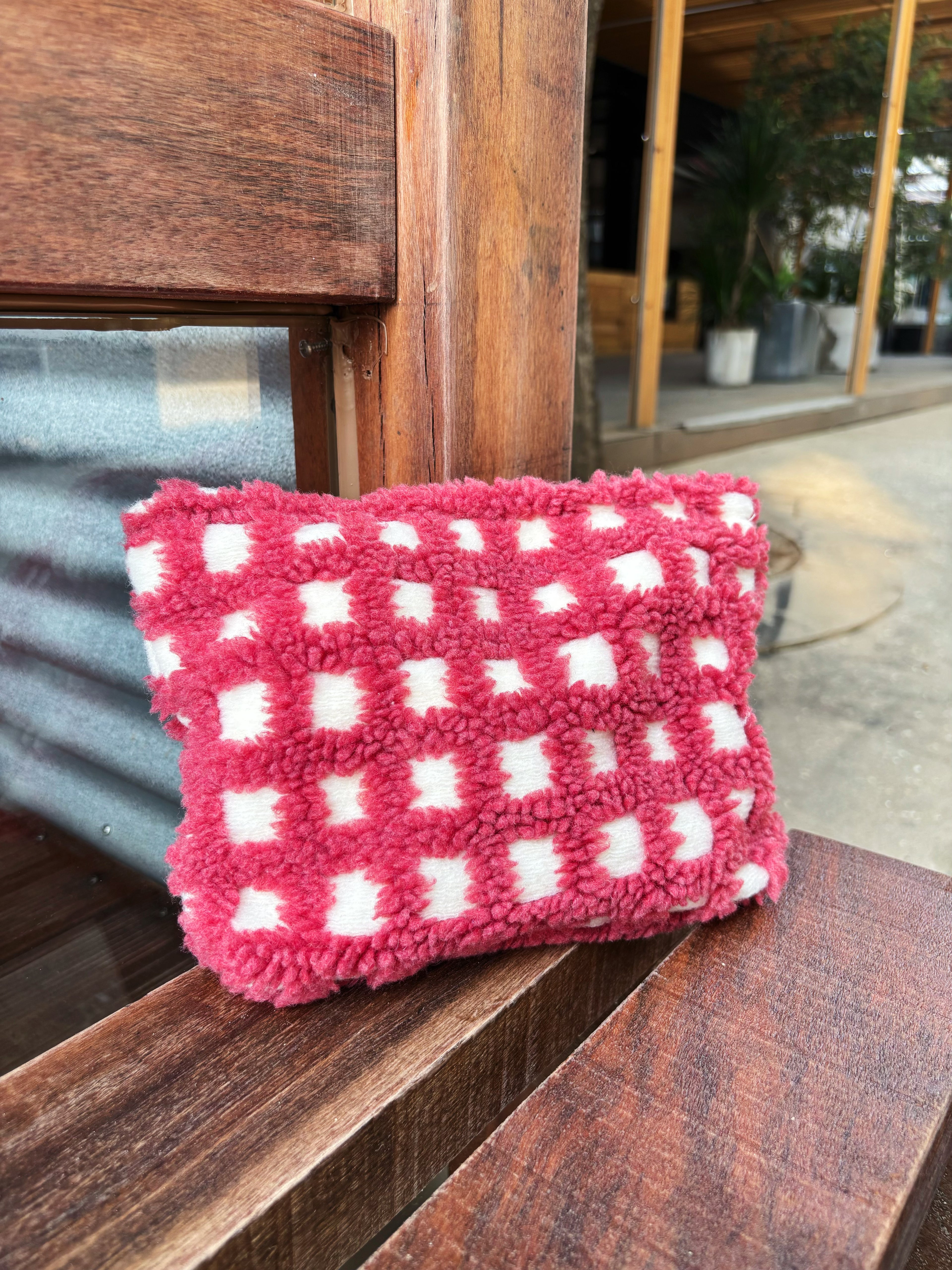 Waffle Cloud Pouch