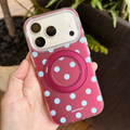 Berry & Blue Dot Stand Case